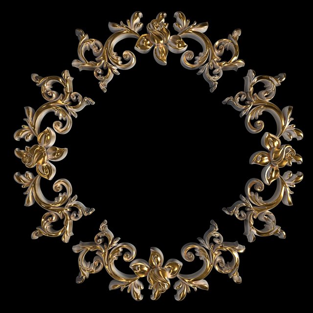 dekore ornament 02 3D मॉडल .c4d .max .obj .3ds .fbx .stl .blend 