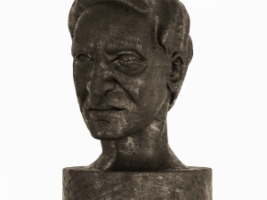 old man statue 01 3D 모델