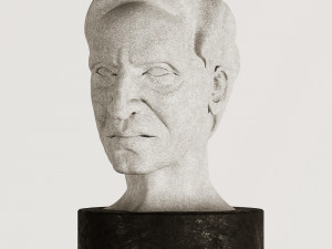 old man statue 01 3D 모델