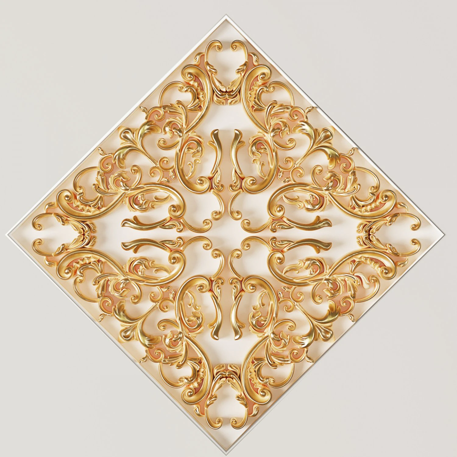 dekore ornament 03 3D Model .c4d .max .obj .3ds .fbx .stl .blend