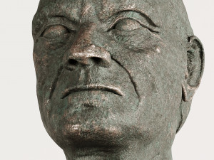 old man statue 02 3D Model