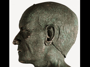 old man statue 02 3D Model