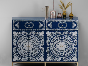 moroccan drawer Model 3D