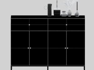 moroccan drawer Model 3D