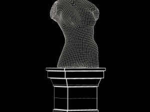 lady statue Modelo 3D
