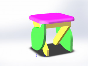 little chair Model 3D