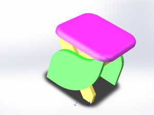 little chair 3D Model