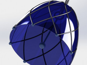 bell on the christmas tree Modello 3D