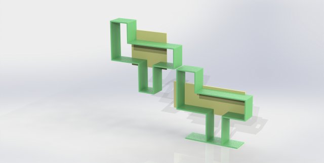 shelves 3D Model .c4d .max .obj .3ds .fbx .stl .blend 