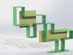 shelves 3D Model