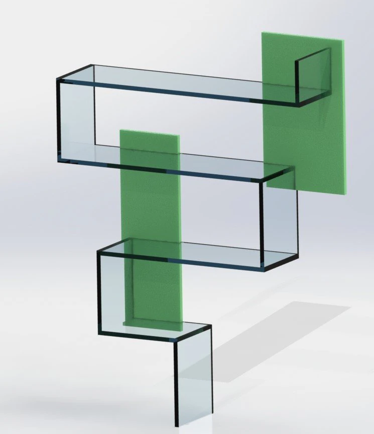 scaffali Modello 3D .c4d .max .obj .3ds .fbx .stl .blend 