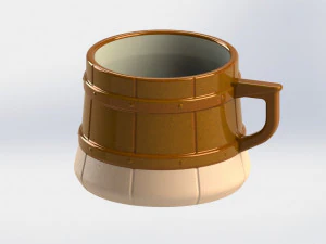 seramik hatıra kupa 3D Model