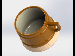 ceramic souvenir mug 3Dモデル
