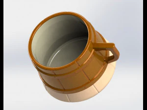 ceramic souvenir mug 3D Model