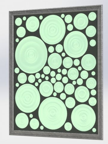Stained glass window 3D 3D Modell .c4d .max .obj .3ds .fbx .stl .blend 
