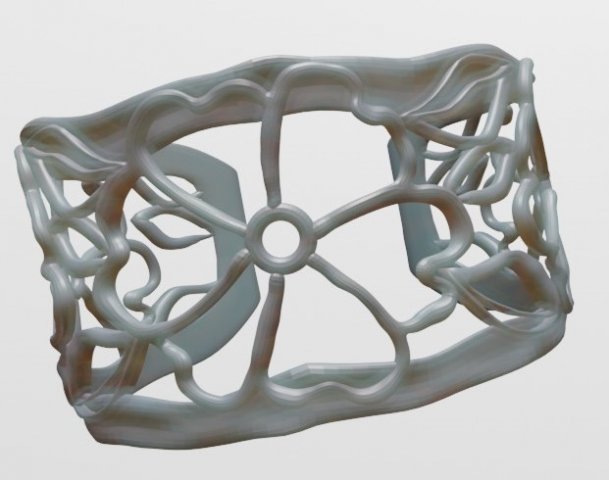 Bracelet 3D Model .c4d .max .obj .3ds .fbx .stl .blend 