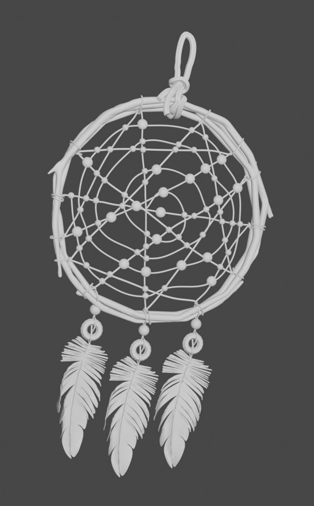 Dreamcatcher 3Dモデル .c4d .max .obj .3ds .fbx .stl .blend