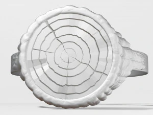 Modelo de impresi&oacute;n 3D del anillo Modelo 3D