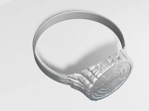 Ring 3D print model Model 3D