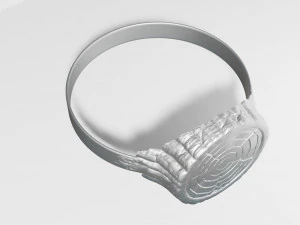 Modelo de impresi&oacute;n 3D del anillo Modelo 3D