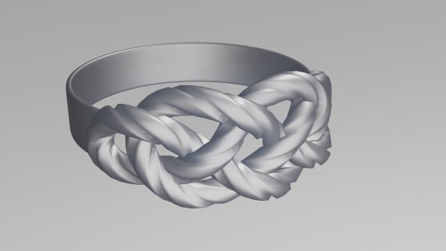Ring Node 3D print model 3D 프린트 모델 .c4d .max .obj .3ds .fbx .stl .blend 