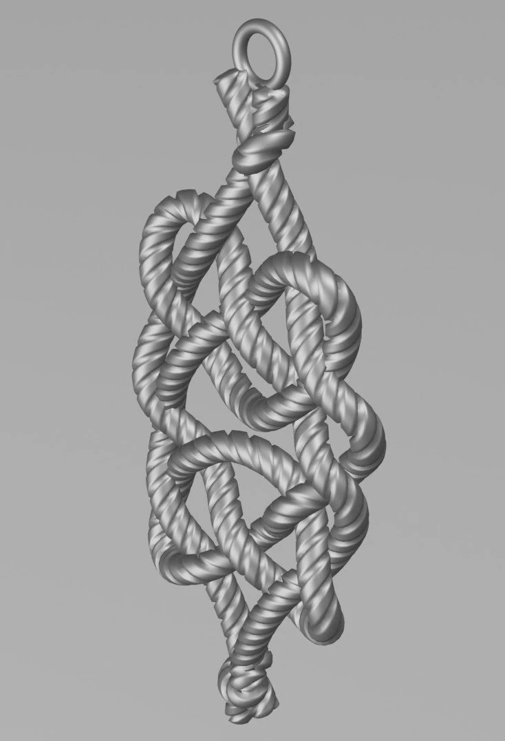 Pendant Nodes 3d print model 3D Print Model .c4d .max .obj .3ds .fbx .stl .blend 
