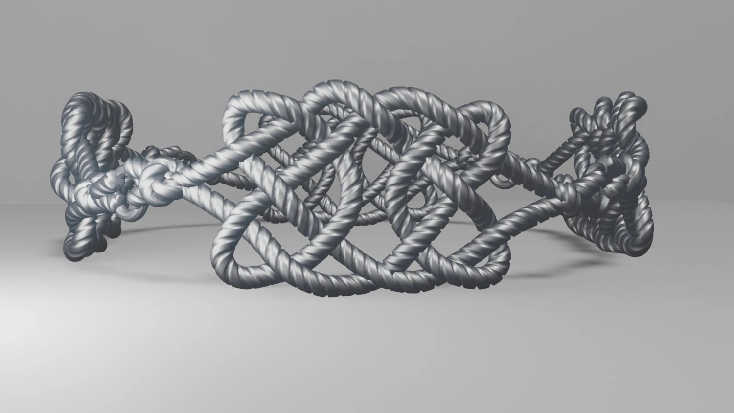 Bracelet Nodes 3D print model 3D Print Model .c4d .max .obj .3ds .fbx .stl .blend 