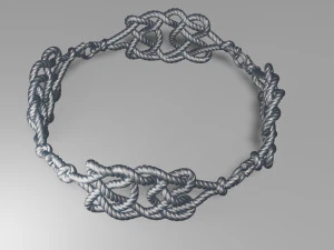 Bracelet Nodes 3D print model 3D Print Model