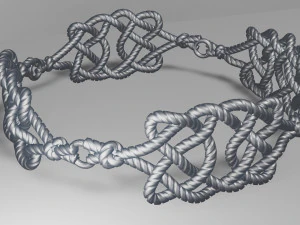 Bracelet Nodes 3D print model 3D Print Model