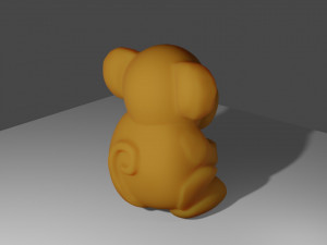 Monkey Modelo de Impressão 3D