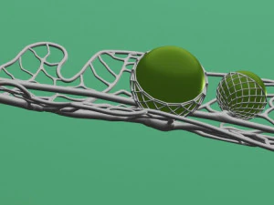 Pendant Oak 3d print model 3D Print Model