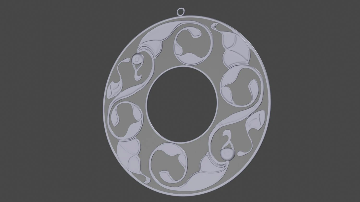 Pendant Celtic 3d print model 3D Print Model .c4d .max .obj .3ds .fbx .stl .blend