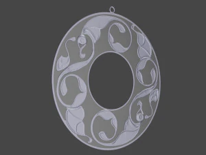 Pendant Celtic 3d print model 3D Print Model