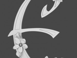 펜던트 3D 인쇄 모델 3D 프린트 모델