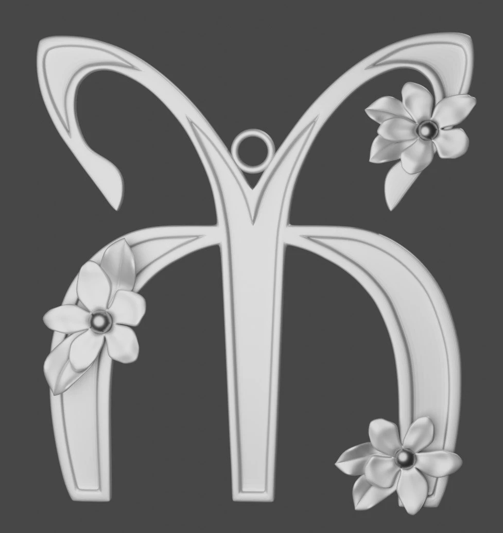 Pendant 3d print model 3D Print Model .c4d .max .obj .3ds .fbx .stl .blend 