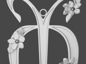 펜던트 3D 인쇄 모델 3D 프린트 모델