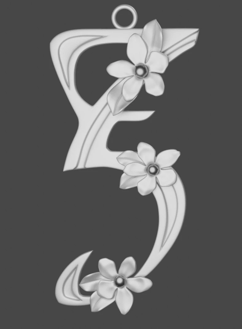 Pendant 3d print model 3D Print Model .c4d .max .obj .3ds .fbx .stl .blend 