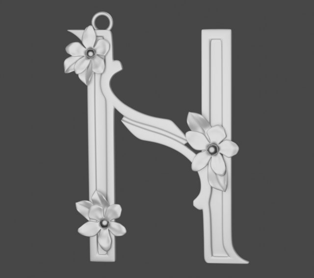 Pendant 3d print model 3D Print Model .c4d .max .obj .3ds .fbx .stl .blend 