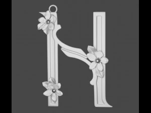 吊坠 3D 打印模型 3D 打印模型