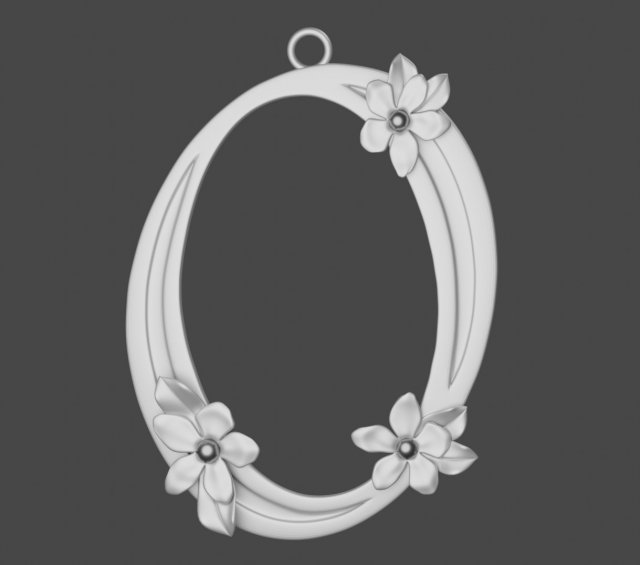 Pendant 3d print model 3D Print Model .c4d .max .obj .3ds .fbx .stl .blend 
