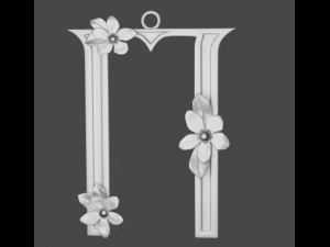 Anh&auml;nger 3D-Druckmodell 3D Druckmodell