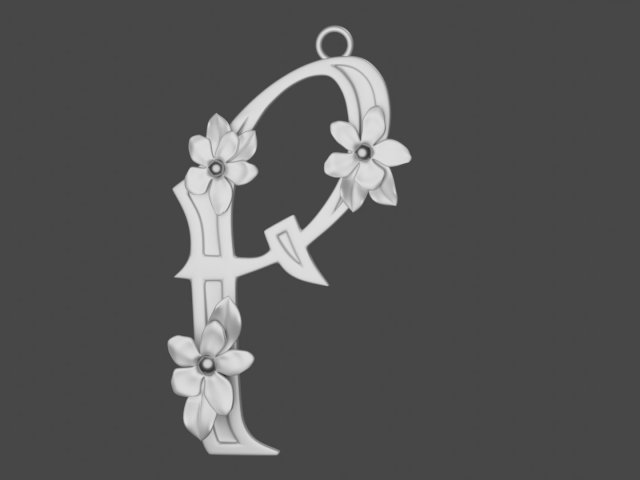 Pendant 3d print model 3D Print Model .c4d .max .obj .3ds .fbx .stl .blend 