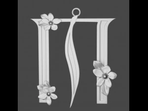 펜던트 3D 인쇄 모델 3D 프린트 모델