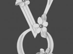 펜던트 3D 인쇄 모델 3D 프린트 모델