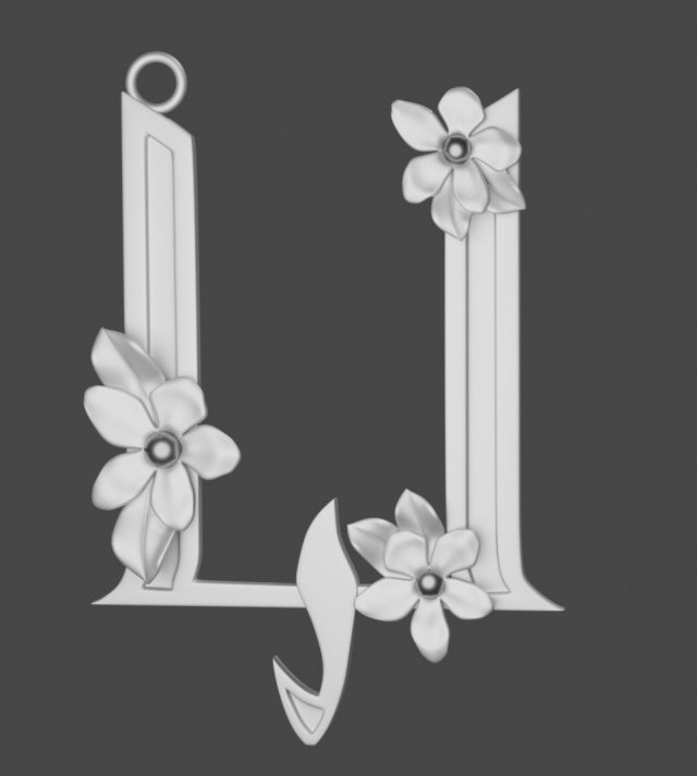 Pendant 3d print model Model Cetak 3D .c4d .max .obj .3ds .fbx .stl .blend 