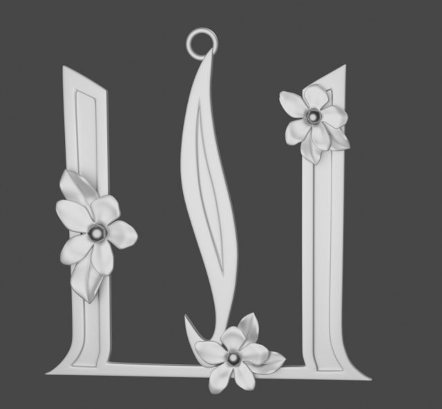 Pendant 3d print model 3D-printmodel .c4d .max .obj .3ds .fbx .stl .blend 