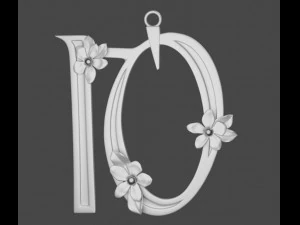 펜던트 3D 인쇄 모델 3D 프린트 모델