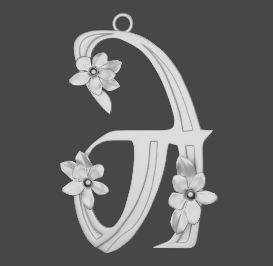 Pendant 3d print model 3D Print Model .c4d .max .obj .3ds .fbx .stl .blend 