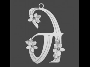 펜던트 3D 인쇄 모델 3D 프린트 모델