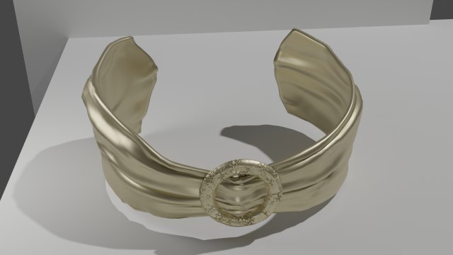 Bracelet 3D print model 3Dプリントモデル .c4d .max .obj .3ds .fbx .stl .blend 